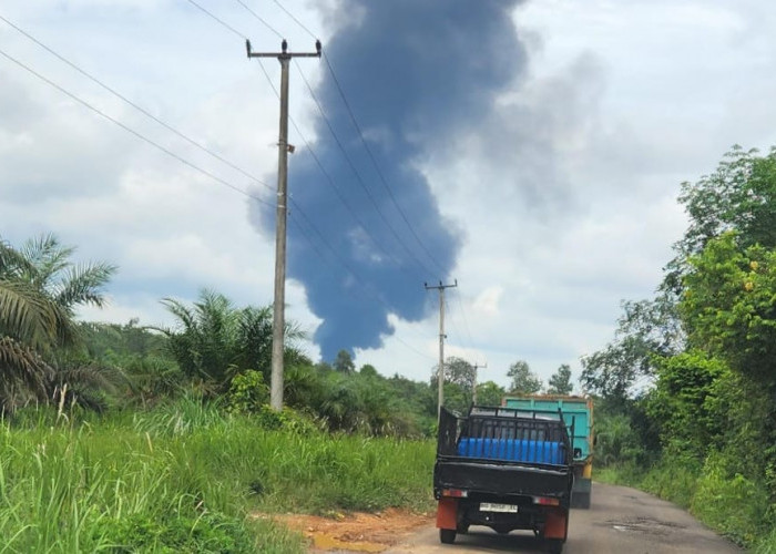 Lokasi Penyulingan Minyak Ilegal di Kabupaten Muba Terbakar Lagi, Kok Bisa?