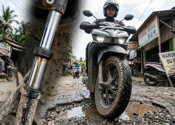 Patut Tau, Ini Penyebab Shockbreaker Motor Matic Bocor dan Biaya Servis yang Mahal Banget