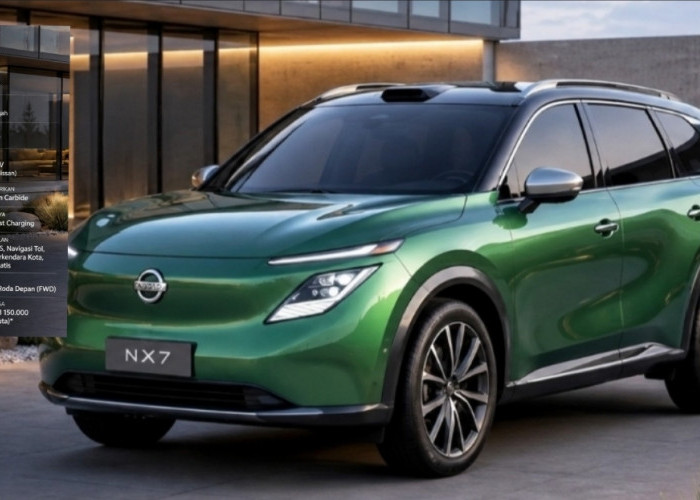 Nissan NX7 Resmi Menggoda Pasar, SUV Listrik Canggih dengan LiDAR dan Fast Charging, Harganya Segini
