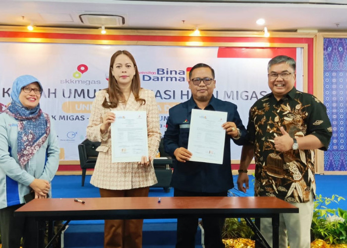 Selain Kuliah Umum, UBD Palembang dan SKK Migas Teken Kerjasama Bersinergi Soal Edukasi Hulu Migas