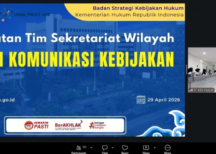 Tim Kemenkum Sumsel Ikuti Pelatihan FKK, Fokus Tingkatkan Kualitas Kebijakan
