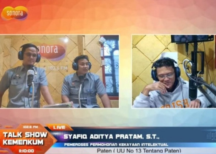 Tak Semua Karya Bisa Dipatenkan, Kemenkum Sumsel Edukasi Perbedaan Paten, Hak Cipta dan Merek