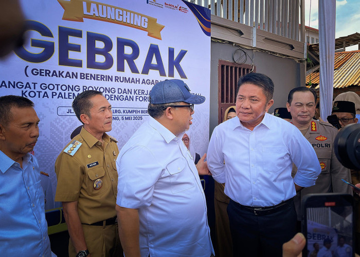 Gebrak Resmi Diluncurkan! Gubernur Herman Deru Dukung Program 3 Juta Rumah Presiden Prabowo