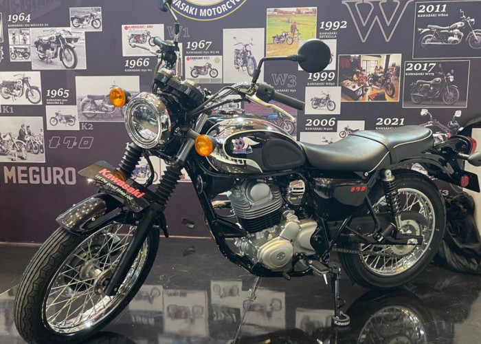 Kawasaki Meguro S1: Motor Klasik dengan Sentuhan Modern	