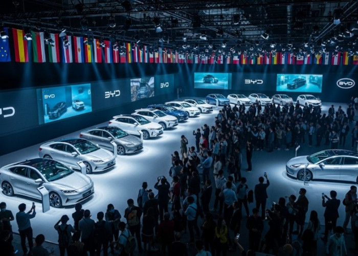 Mobil Listrik BYD Banjiri Pasar Dunia, Tembus 550 Ribu Unit di 7 Bulan Pertama 2025