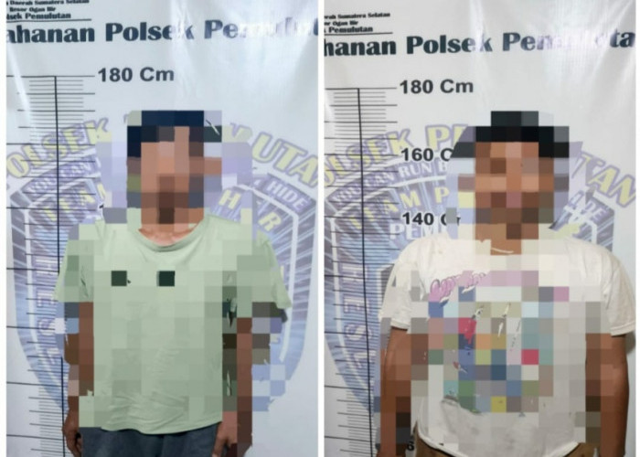 Polsek Pemulutan Ogan Ilir Berhasil Bongkar Kasus Penggelapan, 2 Pelaku Tak Bisa Mengelak Saat Diamankan