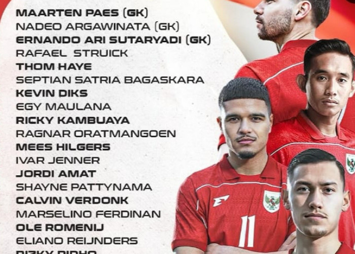 Daftar Pemain Provosional Dipanggil ke Timnas Indonesia, Ole Romeny Resmi Perkuat Lini Depan Skuad Garuda