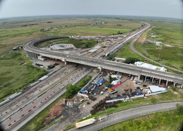 Ruas Tol Kayuagung - Palembang Lakukan Rekayasa Lalu Lintas Ada Perbaikan dan Peningkatan Kualitas Jalan 