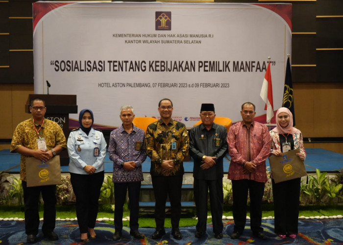 Kakanwil Ilham Djaya Buka Sosialisasi Kebijakan Pelaporan Pemilik Manfaat Bagi Korporasi di Wilayah Sumsel