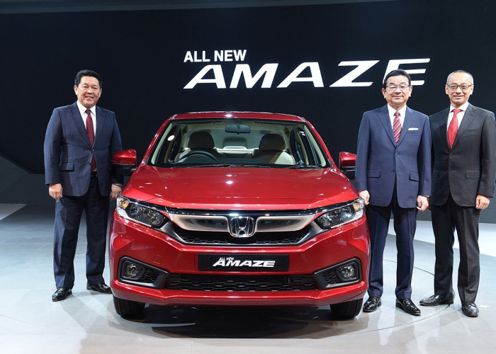 New Honda Amaze, Terlahir Kembali dengan Desain Futuristik dan Fitur Modern, Harga Rp 100 Jutaan