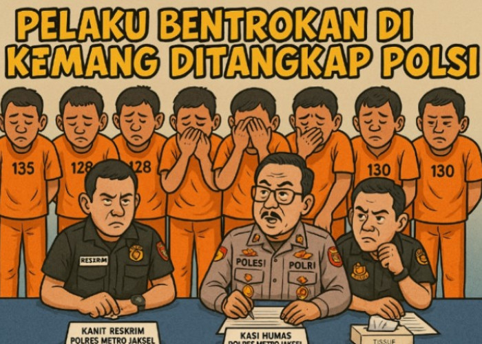 Bawa Senapan Angin Laras Panjang Saat Bentrok di Kemang, 10 Orang Tersangka Dijebloskan ke Penjara