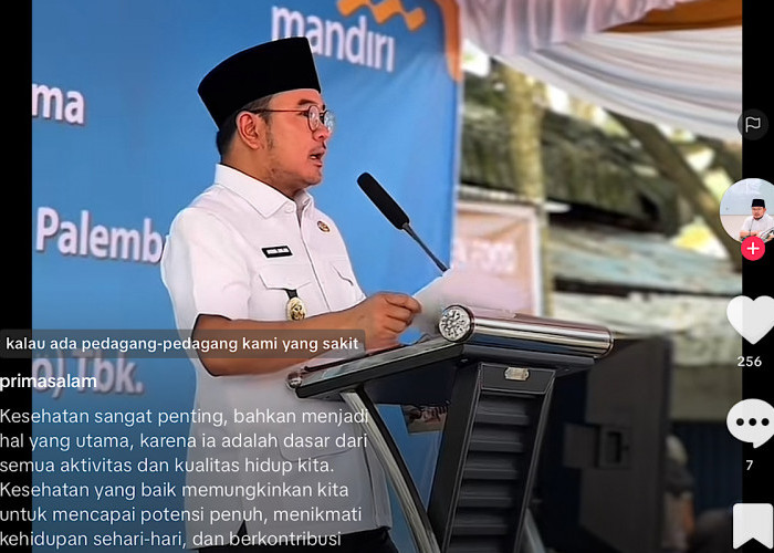 Pedagang di Palembang Pakai Kartu Pedagang Sudah Bisa Berobat Gratis