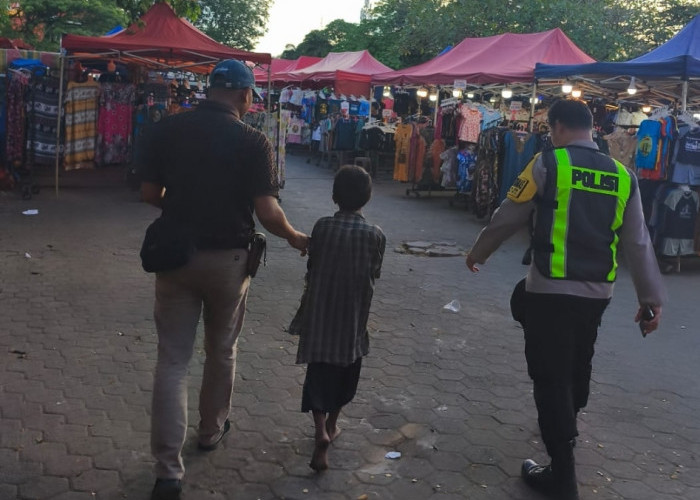 Aksi Anak Jalanan Ngelem di Ampera Bikin Resah, Polisi Lakukan Pembinaan