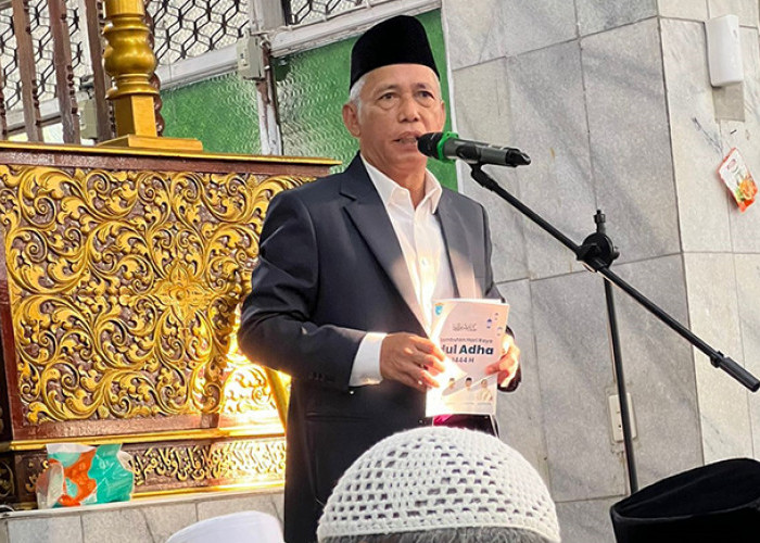 Bupati Iskandar Pamit ke Warga OKI di Momentum Idul Adha