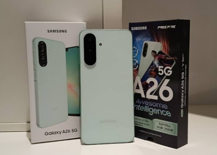 Samsung Galaxy A26 5G Mengusung Tampilan Premium Dibalut Desain Modern dengan Layar Infinity-U 