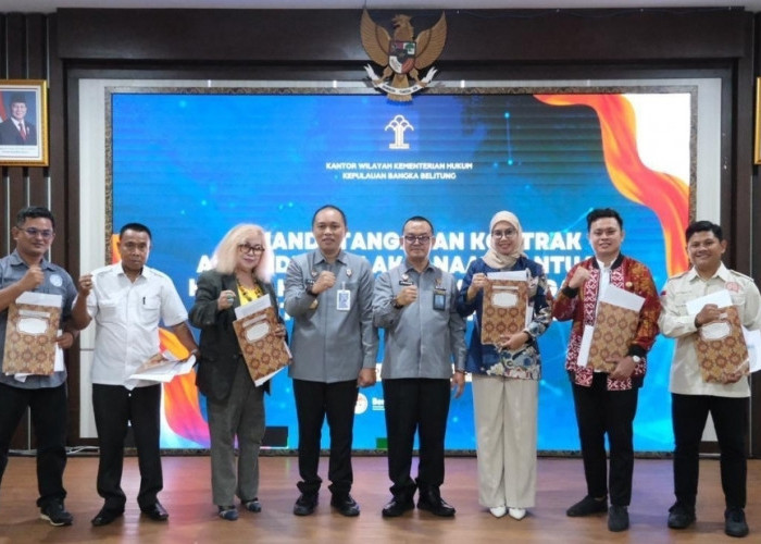 156 Perkara Ditangani, Kanwil Kemenkum Babel Evaluasi Kinerja 10 OBH Terakreditasi