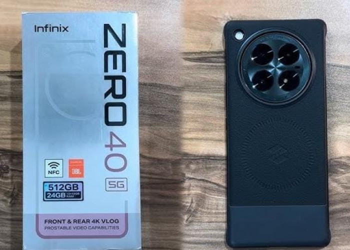 Smartphone Infinix Zero 40 5G Mengusung Desain Premium dengan Mode GoPro