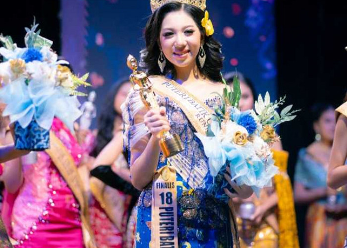 Salsabila Niffatul Nasywah, Pelajar Asal Sumsel Raih Runner Up 2 Putri Batik Cilik Indonesia 2025