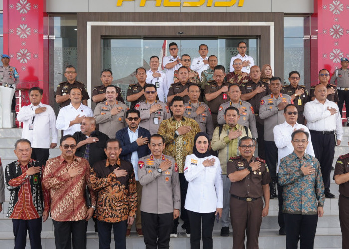 Kunker di Mapolda, Komisi III DPR RI Bahas RUU KUHAP dan Anev Pelaksanaan KUHAP di Sumsel