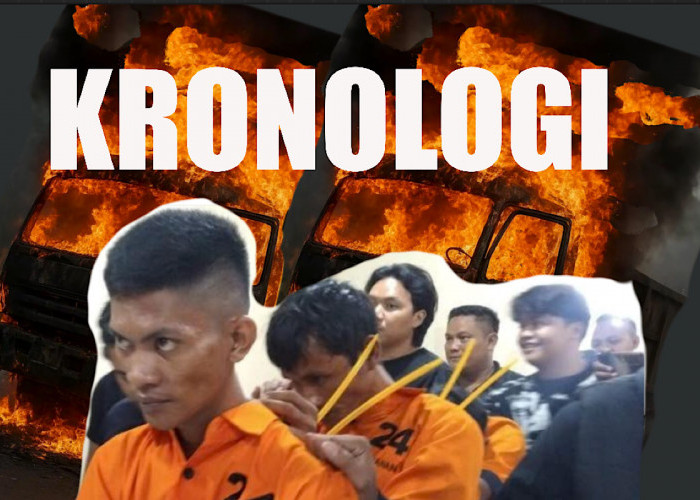 SIMAK, Ini Kronologi Aksi 4 Pengangguran Habisi Sopir dan Bakar Truk Tronton Putih di Kebun Tebu