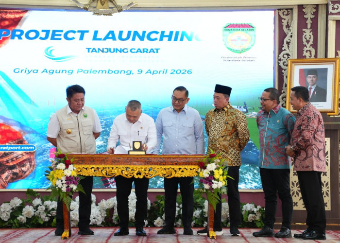 Gubernur Herman Deru Wujudkan Pelabuhan Samudera, Solusi Logistik Sumsel Target Operasi 2028
