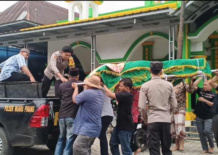 Aksi Humanis Polisi Empat Lawang, Mobil Patroli Dipakai Antar Jenazah Warga
