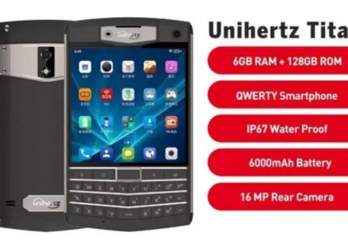 Unihertz Titan 2: Android Rasa BlackBerry, Nostalgia Penggemar QWERTY Fisik Sensasi Suara 'Klik'