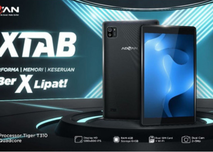 Advan XTab: Rekomendasi Tablet Pelajar 2025 dengan Chipset  Tangguh Untuk Gaming Mobile Legends dan PUBG 