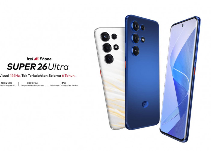 Itel Super 26 Ultra Menawarkan Layar 6,78 Inci dengan Teknologi AMOLED Lengkung dan Kecerahan 4500 Nits