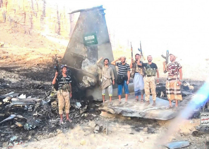 Houthi Gunakan Rudal Buatan Lokal Tembak Jatuh Jet Tempur F-15 Arab Saudi