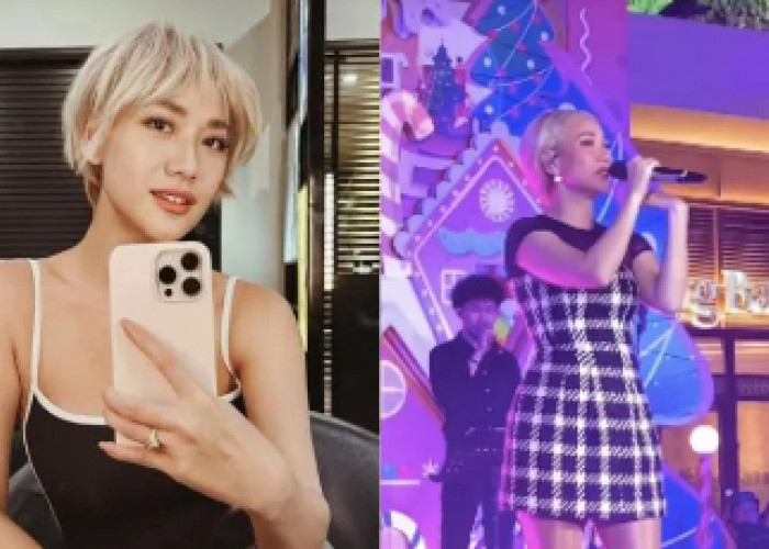 WOW! Manggung Perdana dengan Gaya Rambut Blonde, BCL Sukses Curi Perhatian Netizen