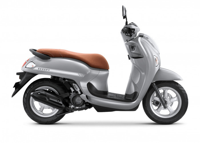 Honda Scoopy Facelift Versi 2026 Bergaya Klasik Dibalut dengan Sentuhan Modern  