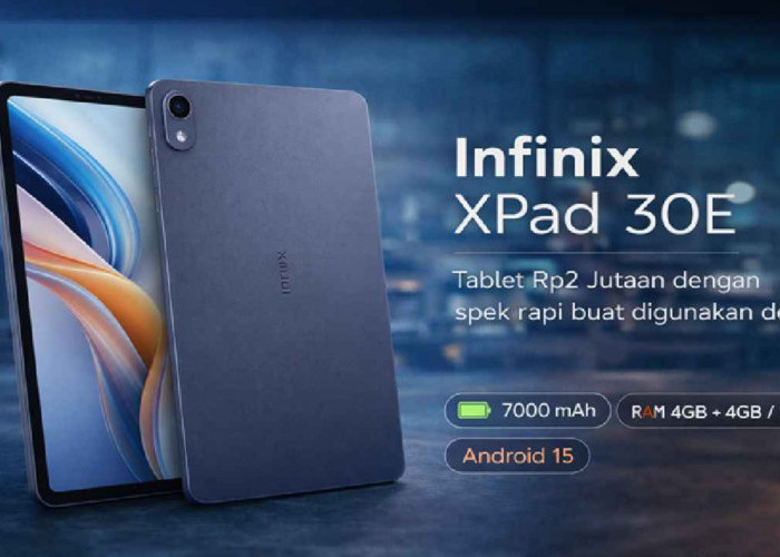 Infinix XPad 30E Hadir untuk Keluarga: Tablet Edukasi Murah Usung Layar 11 Inci dan Baterai 7.200 mAh
