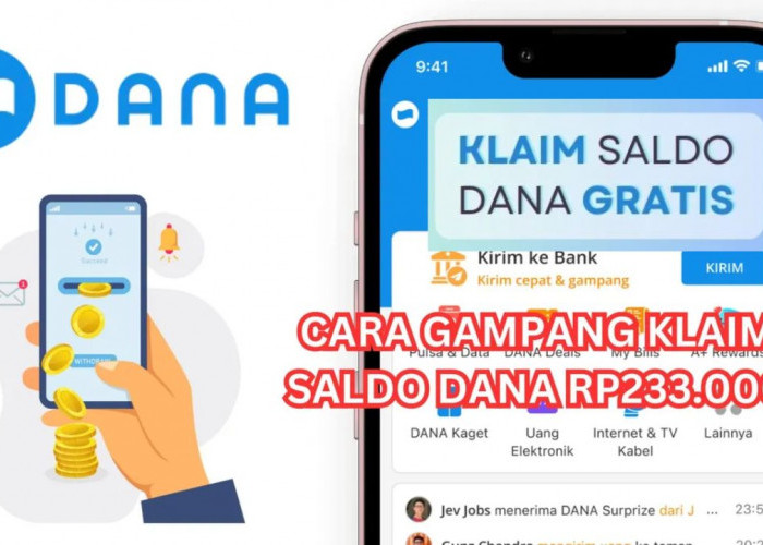 Simak Cara Klaim Saldo DANA Gratis Rp233 Ribu Hari Ini Sabtu 22 Februari 2025, Klik di Sini!