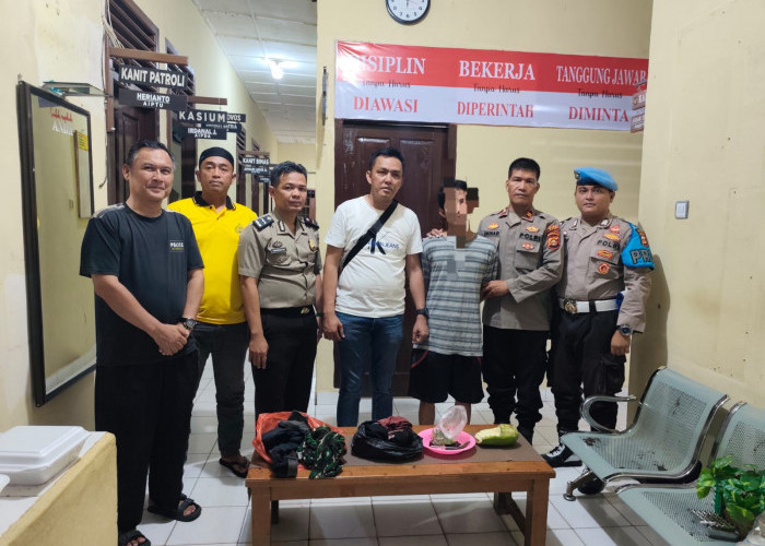 Satreskrim Polres OKU Ungkap Kasus Pembunuhan di Lengkiti Kurang dari Sehari