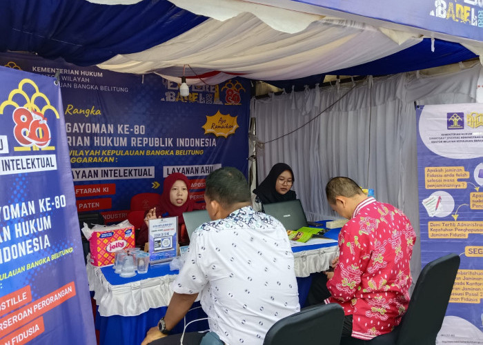 Pentingnya Pendaftaran Merek dan Legalitas Usaha bagi UMKM dalam 'Explore Babel 2025'