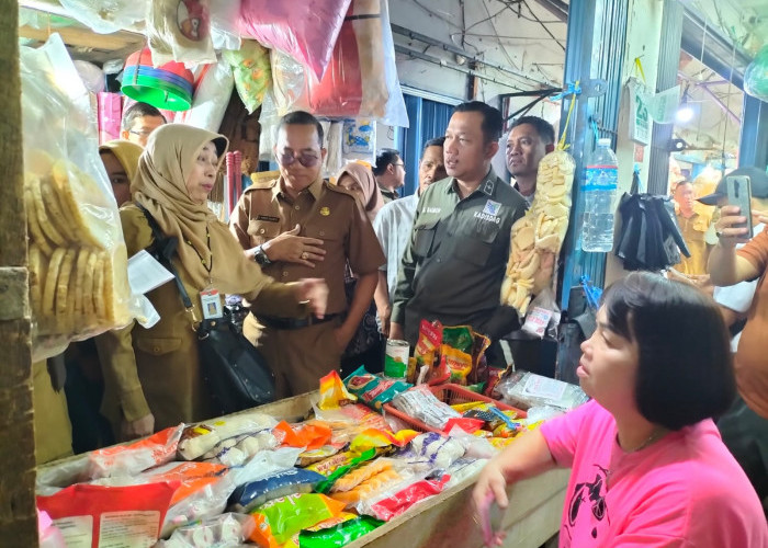 Kemendagri Monitoring Pengendalian Inflasi Di Kota Palembang, Harga Bawang Putih Masih Mahal