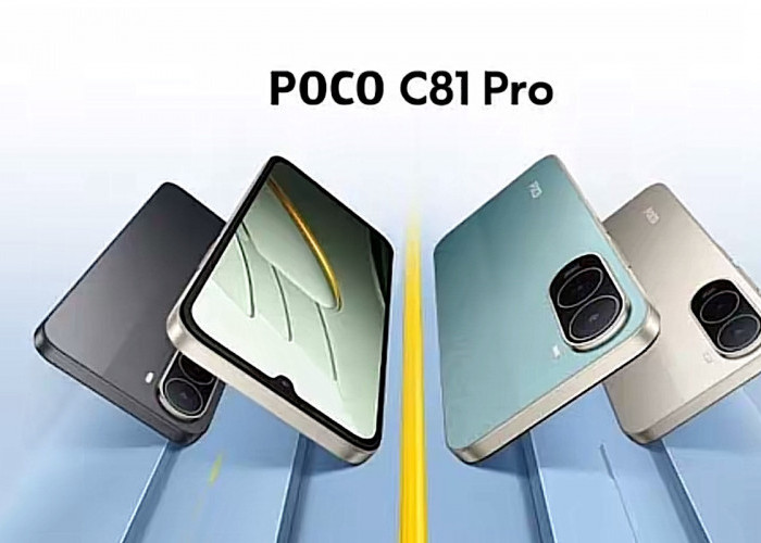 HP POCO C81 Pro Sudah Bisa Dibeli Hari Ini, Harga Murah Sudah Serba Besar di Baterai, Layar & Memori   