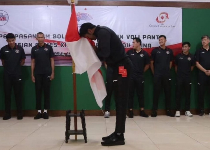 Skuat Timnas Bola Voli Putra  Indonesia untuk Asian Games 2023 Berangkat, Goodbye Rivan Nurmulki 