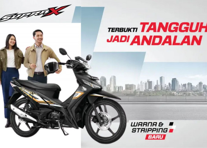 Honda Supra X 125, Motor Bebek Irit dengan Konsumsi BBM 57,2 Km per Liter