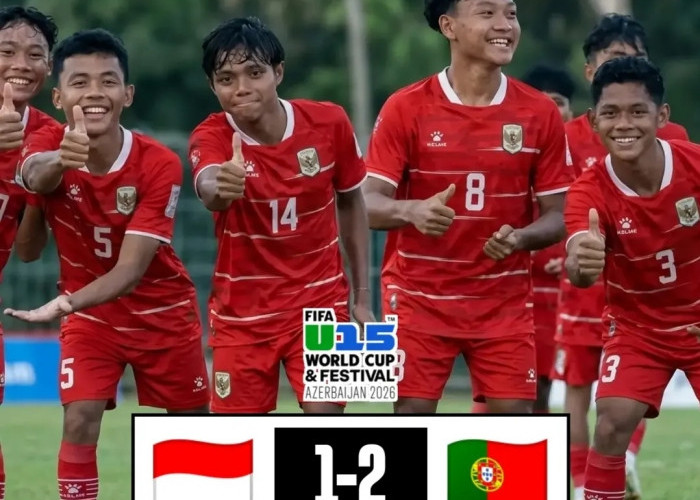 Timnas Indonesia Klah 1-2 dari Portugal, Nasib Garuda Muda Ditentukan v Burundi di FIFA U-15 World Cup 2026  