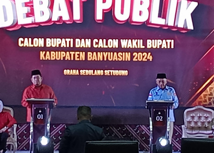 Debat Panas Pilkada Banyuasin 2024, Askolani dan Slamet Berebut Visi Pemekaran dan Pengembangan Ibukota