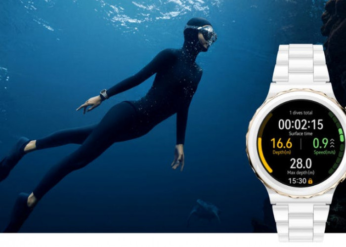 Huawei Watch GT 3 Pro, Smartwatch untuk Menyelam dengan Material Keramik yang Eye Catcing 