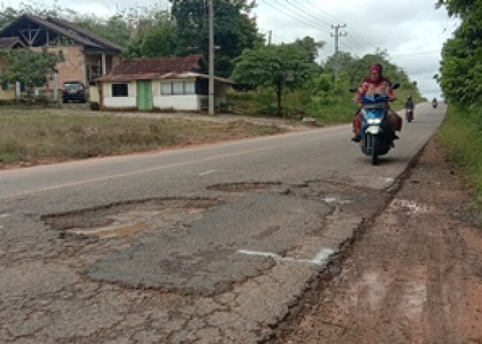 Jalan Berlubang di Jalinsum Muratara Kembali Menelan Korban Jiwa, Sejak 2013 Tidak Pernah Diperbaiki