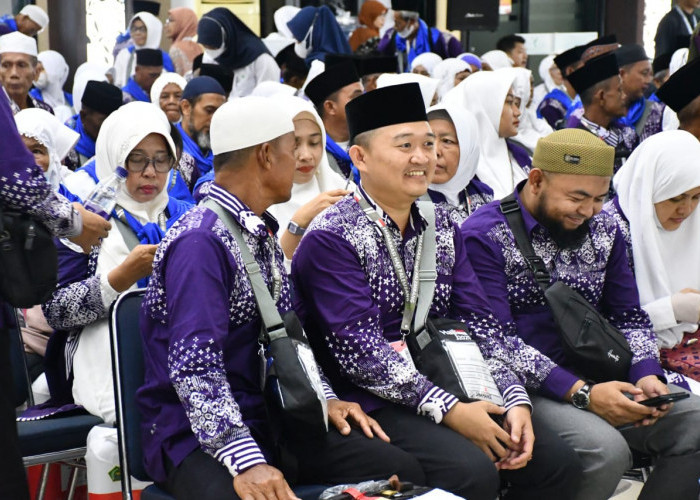 370 Jemaah Kloter 1 Asal OKU Timur Jalani Karantina di Asrama Haji Palembang Sebelum Diberangkatkan