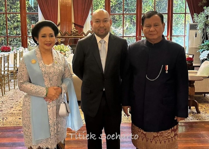 Titiek Soeharto Unggah Foto Bersama Presiden Prabowo & Didiet, Netizen Ramai-Ramai Bilang Ibu Negara