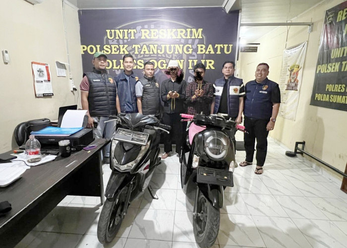 Sempat Viral di Medsos, Unit Reskrim Polsek Tanjung Batu Ogan Ilir Berhasil Ungkap Curanmor dalam 3 x 24 Jam