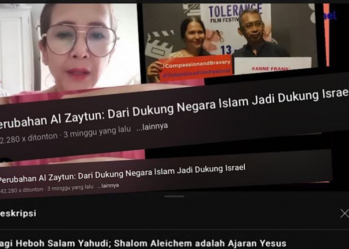 Pede Sekali Monique Rijkers Bangga Melihat Perubahan Al Zaytun, Dari Dukung Negara Islam Jadi Dukung Israel   