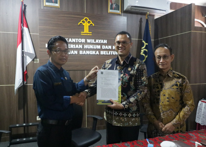 Kemenkumham Babel Harmonisasi Raperda Rencana Tata Ruang Wilayah Kabupaten Belitung Timur
