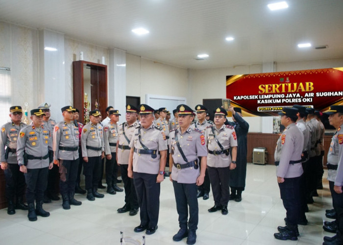 Polres OKI Rotasi Jabatan Penting, Perkuat Pelayanan Kepolisian 